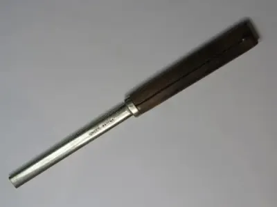 Antique gas/coal stove hair curler - Hinde`s Patent - 24cm closed - 34cm open