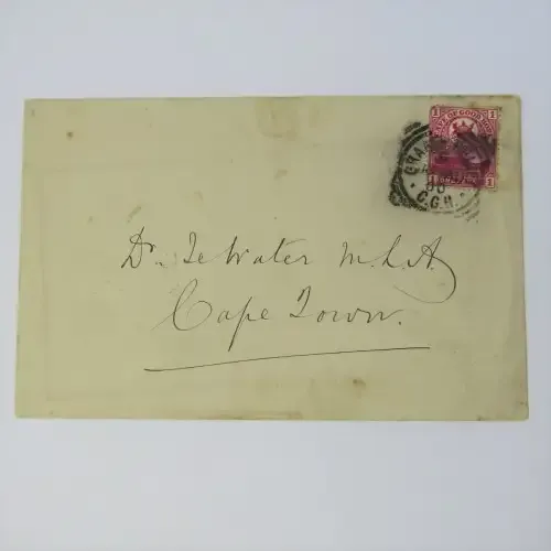 Boer War cover from Graaff Reinet South Africa to Cape Town South Africa 18 August 1900