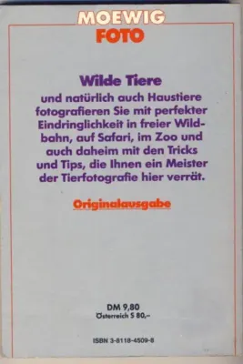 Photography Book - Tiere erfolgreich fotografieren - Toni Angermayer