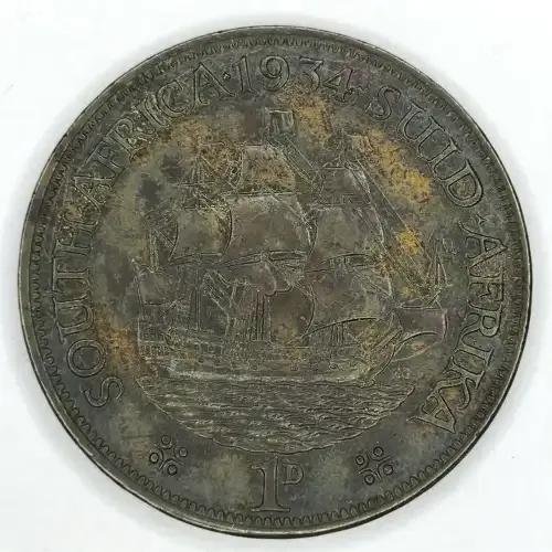 1934 SA Union Penny - EF