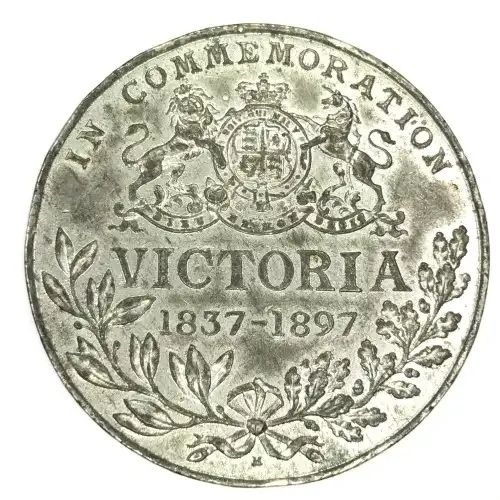 Victoria 1837 - 1897 large medallion - a bit heavier than aluminum and in excellent condition