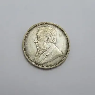 1896 ZAR Kruger sixpence XF