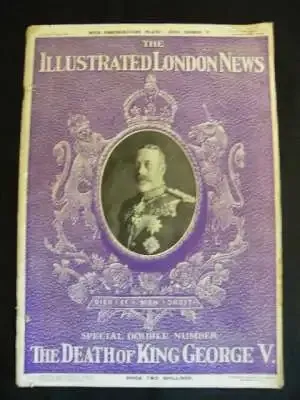The Illustrated London News - The death of King George V