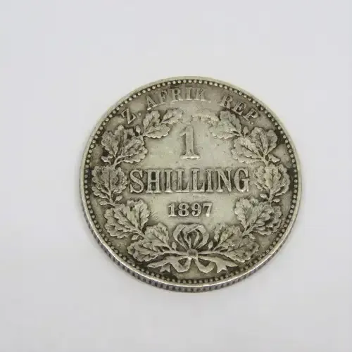 1897 ZAR Kruger shilling VF