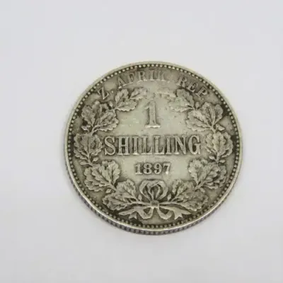 1897 ZAR Kruger shilling VF