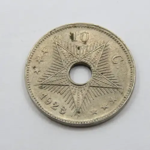 Belgian Congo 1928/5 Ten Centimes