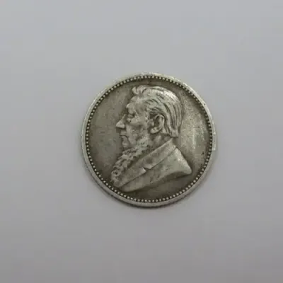 1893 ZAR Kruger sixpence - VF
