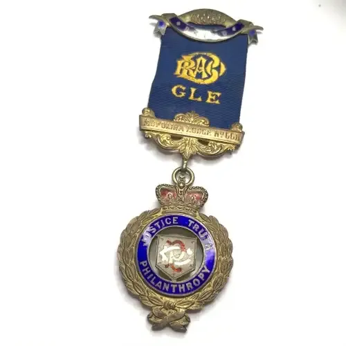 R.A.O.B Primo medallion - sterling silver - Mufulira lodge