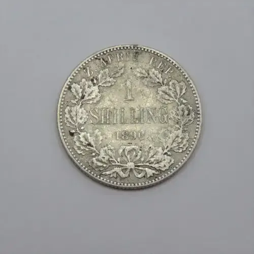 1896 ZAR Kruger Shilling - Scarce