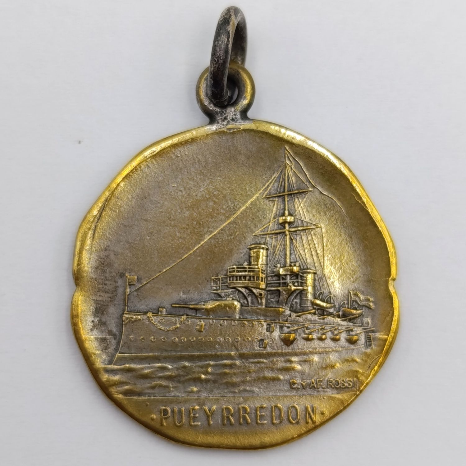 1947 Puey Bredon training trip commemorative medallion