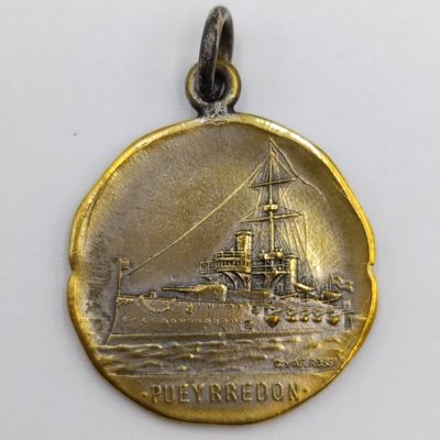 1947 Puey Bredon training trip commemorative medallion