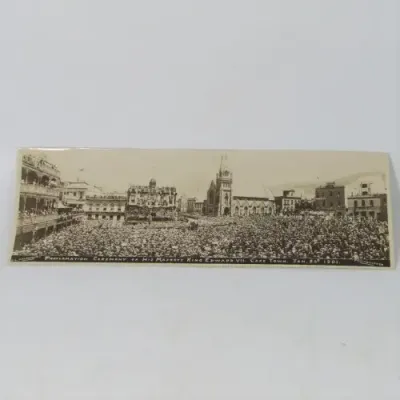 Antique photo of Proclamation ceremony of His Majesty King Edward VII in Cape Town 26 Jan 1901