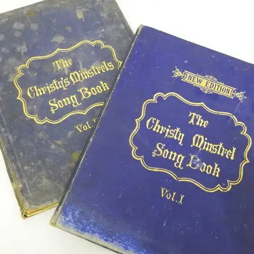 The Christy Minstrel song book - Volume 1 and 3 sheet music (Volume 3 in bad condition)