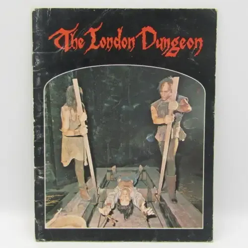 Vintage booklet on the London Dungeon