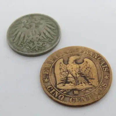 Lot of 8 coins - all older than 100 years