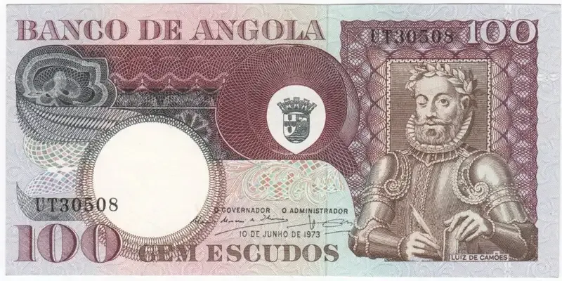 Angola 100 Escudos uncirculated note - 1973