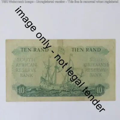G Rissik R10 banknote 1st issue 1962