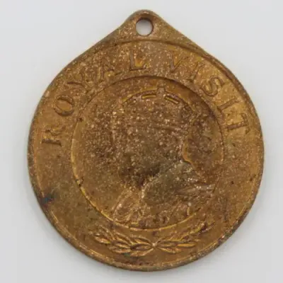 1947 Southern Rhodesia Royal Visit medallian