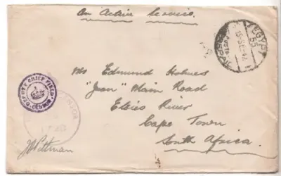 Printed Agriculture report dated 1900 - Great Britain with pre printed half penny stamp cancelled