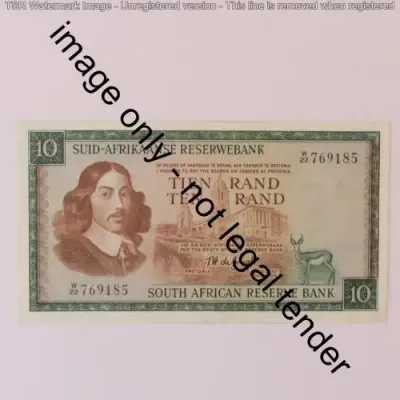 TW de Jongh Replacement R10 note W22 AU