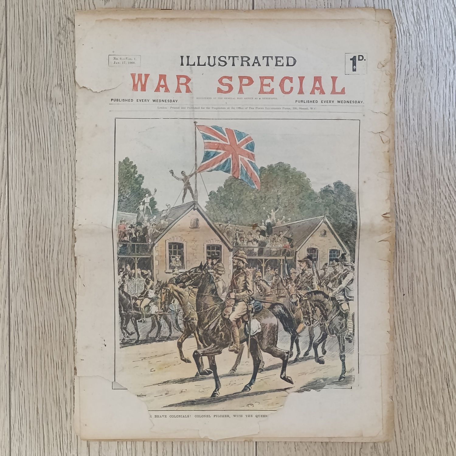 Boer War Illustrated War Special newspaper dated 17 January 1900 No.9 Vol.1