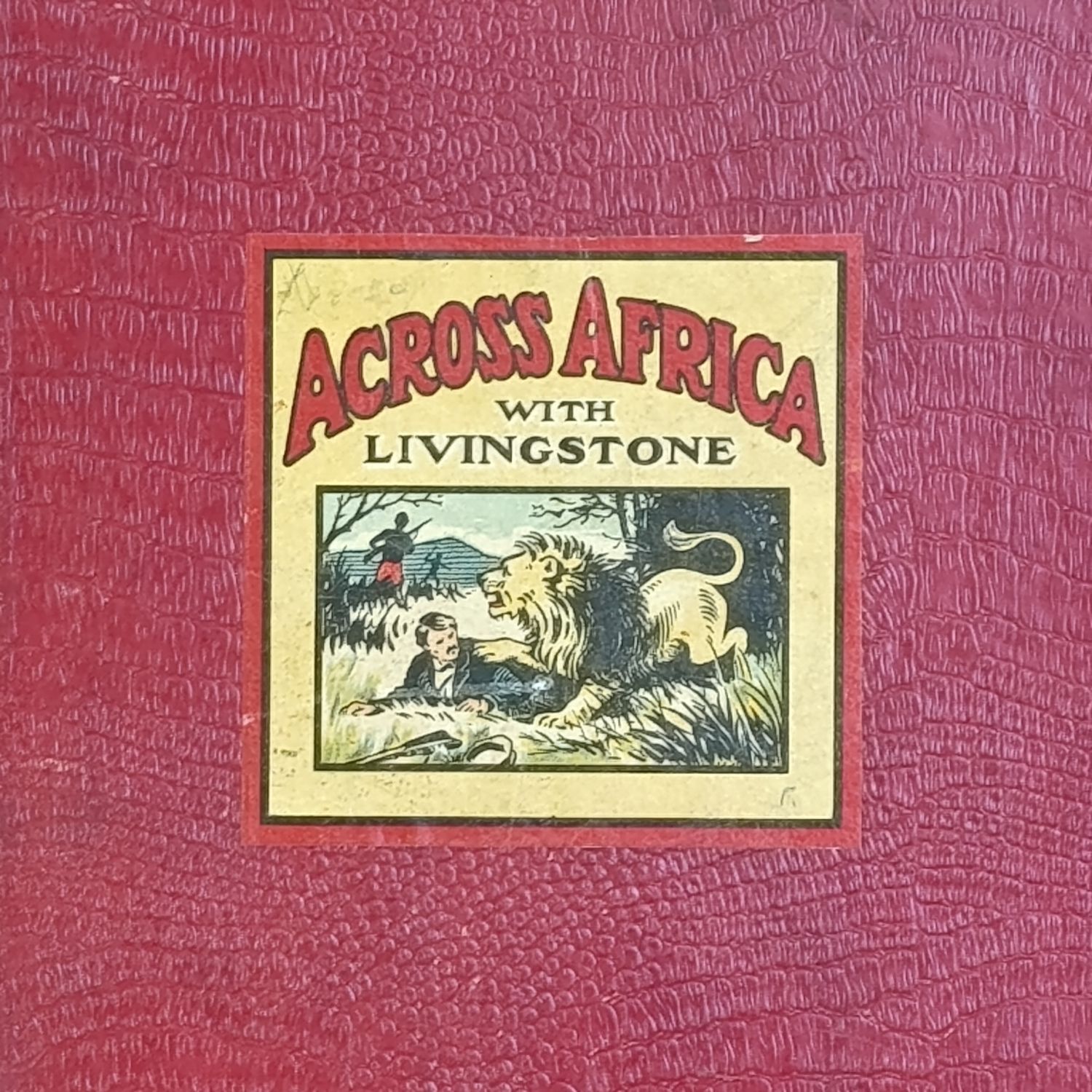 Across Africa with Livingstone board game - vintage