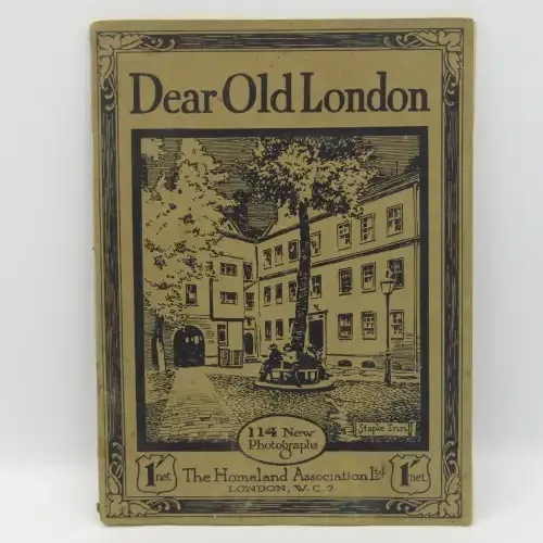 1924 Booklet on London with pictures - Dear Old London