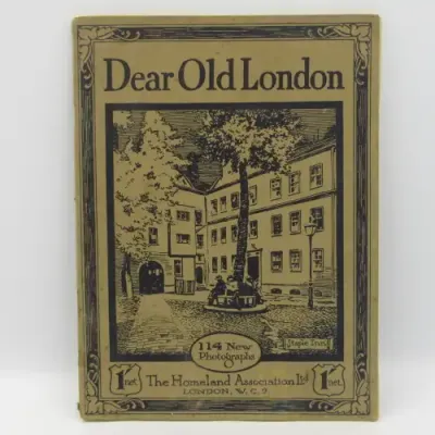1924 Booklet on London with pictures - Dear Old London