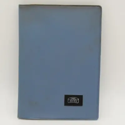 Carl Zeiss German Map booklet - Vintage