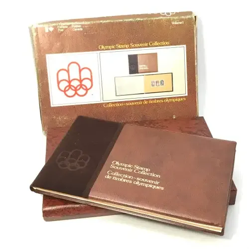 1976 Canada Olympic Stamp Souvenir collection with 21 mint stamps