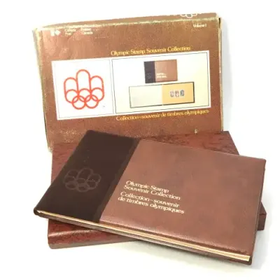 1976 Canada Olympic Stamp Souvenir collection with 21 mint stamps