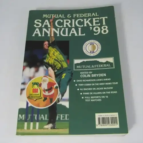SA Cricket Annual `98 - Colin Bryden