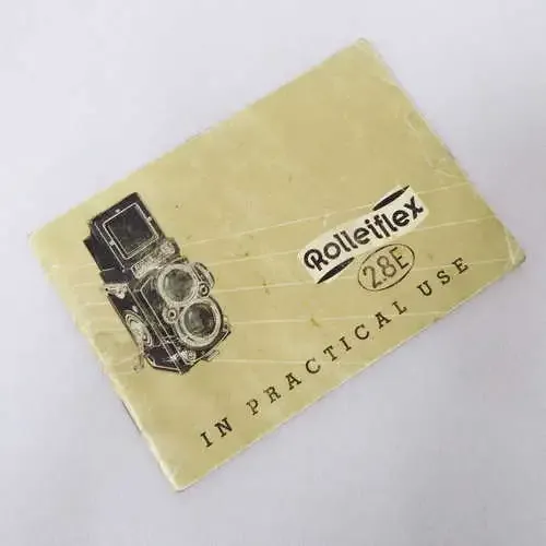 Rolleiflex 2.8 E instruction manual