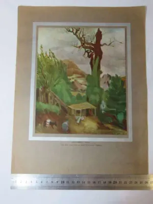 Lot of 9 Printings of artwork by Turkish artists - Beautiful pieces
