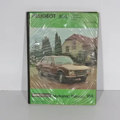 Peugeot 504 from 1968 workshop manual 184