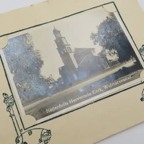 Vintage Reformed church Wolmaransstad Christmas card