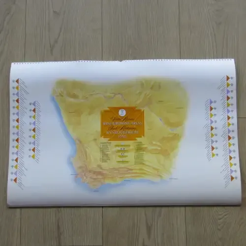 1990 KWV Wine growing areas calendar