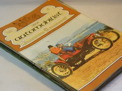Lot of 13 SAVVA Automobiles magazines - random values and numbers