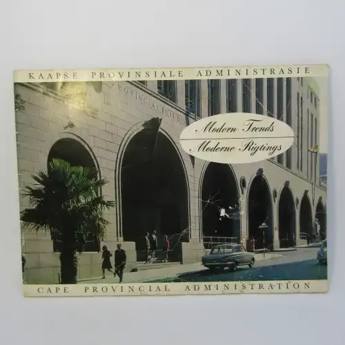 Booklet on the Cape Provincial Administration - 1960`s