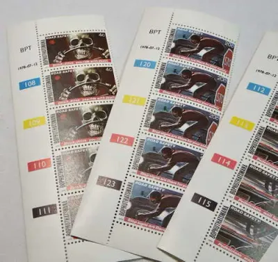 Road Safety SACC 25 - SACC 28 control strips of 5