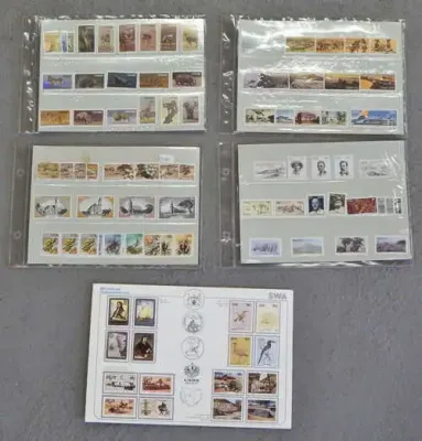 South West Africa mint stamps for 1977, 1978, 1980 (Definitive issue) 1983