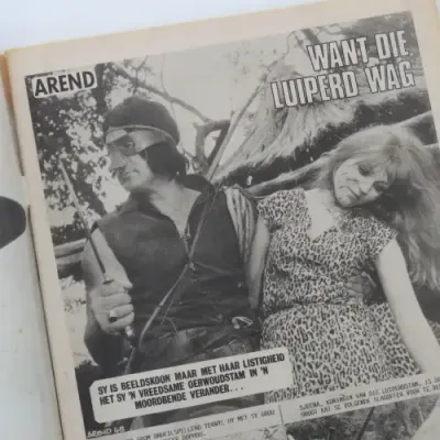 Fotoboekie Dubbel uitgawe no 48 Arend van die oerwoud and Tanya die vegter - Redelike toestand