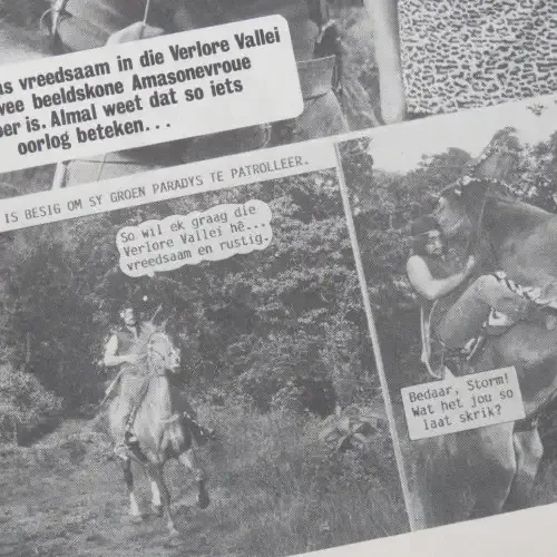 Fotoboekie Dubbel uitgawe no 53 Redelike goeie toestand Arend van die oerwoud and Tanya die vegter