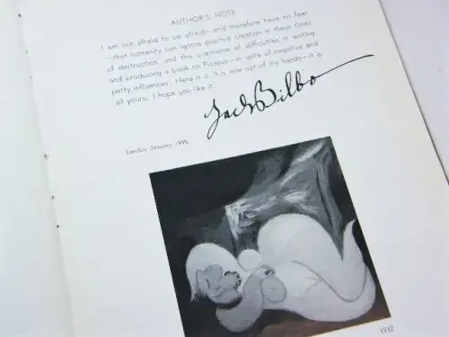 Pablo Picasso by jack Bilbo - Thirty important paintings from 1904 to 1943