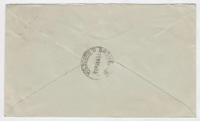 Airmail cover from Broken Hill, Northern Rhodesia to London, England - 19 May 1933