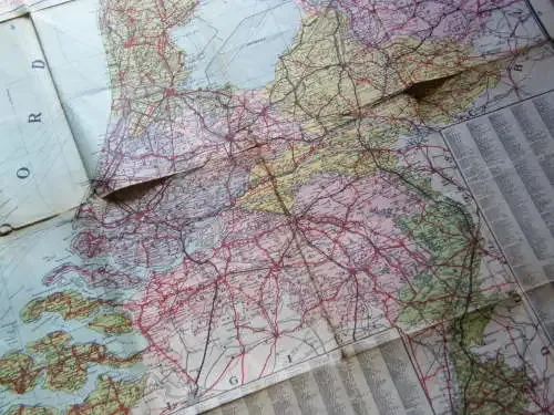 Vintage map of Netherlands Issued by Luii and Co. Amsterdam