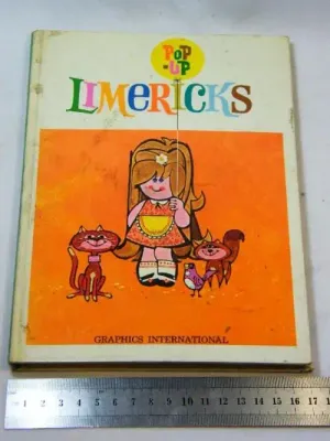 Pop-up Limericks children`s book - as per photo