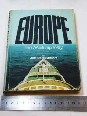 Europe the mailship way - 1971 first edition - as per photo