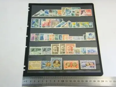Collection of 52 stamps from San Marino - as per photo