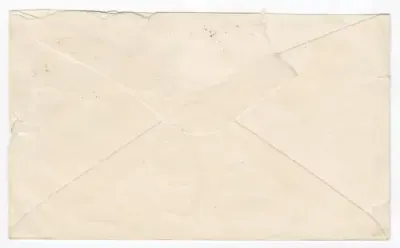 Southern Rhodesia cover sent to London by Air Mail with S. Rhodesia stamp - Cancellation unclear